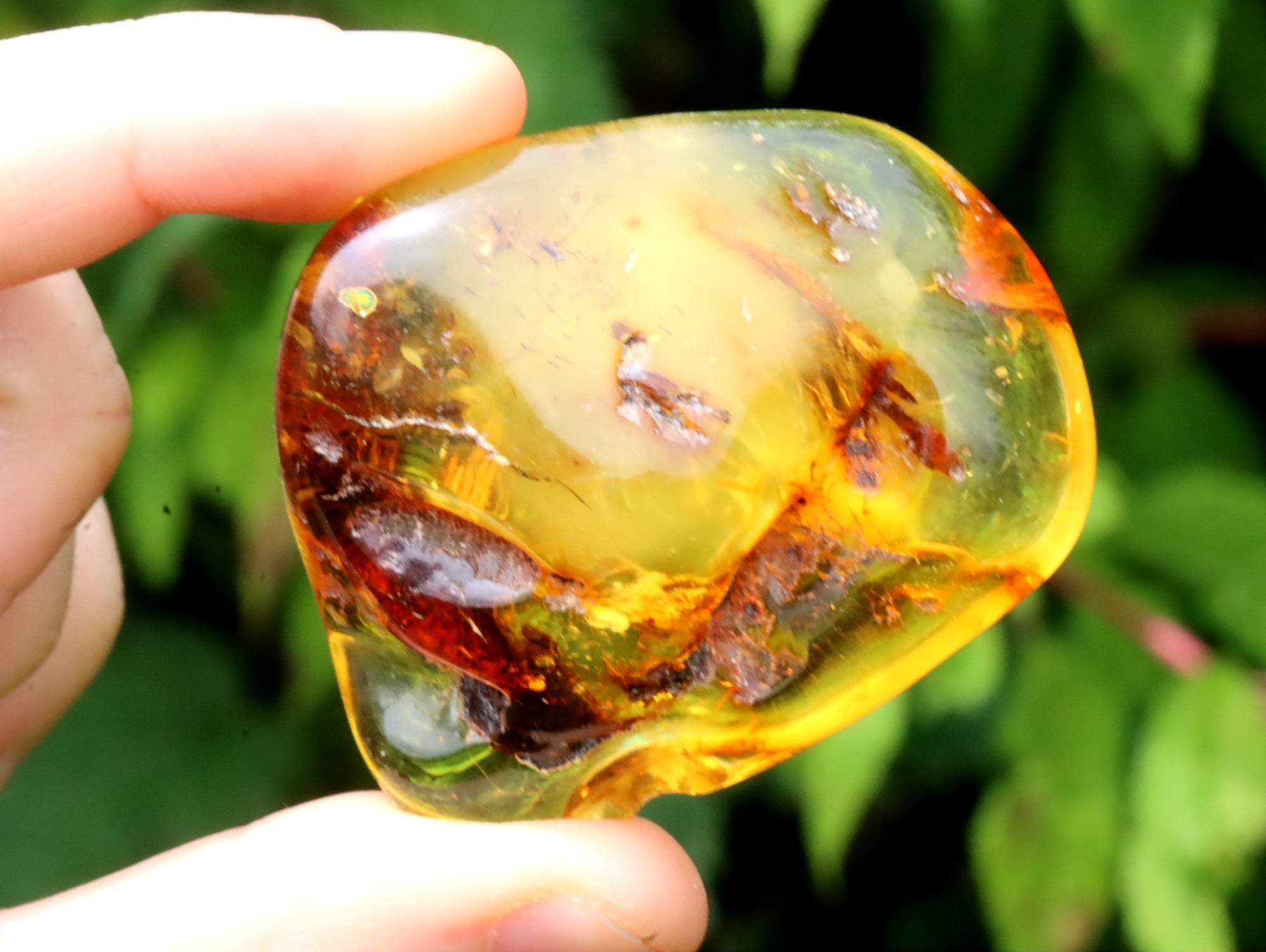 Healing Energy Amber Gemstone Natural Amber for Protection and Luck