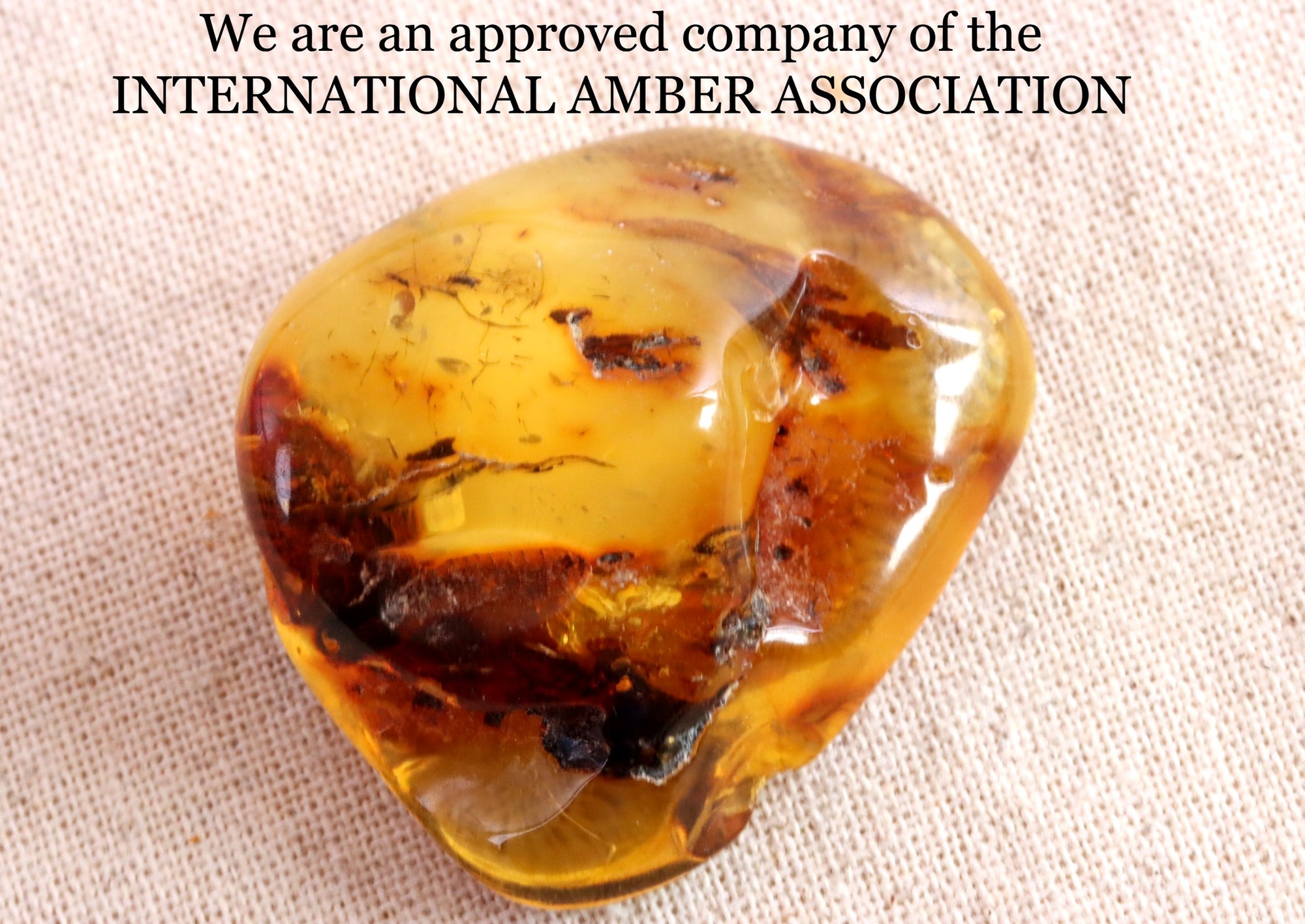 Healing Energy Amber Gemstone Natural Amber for Protection and Luck