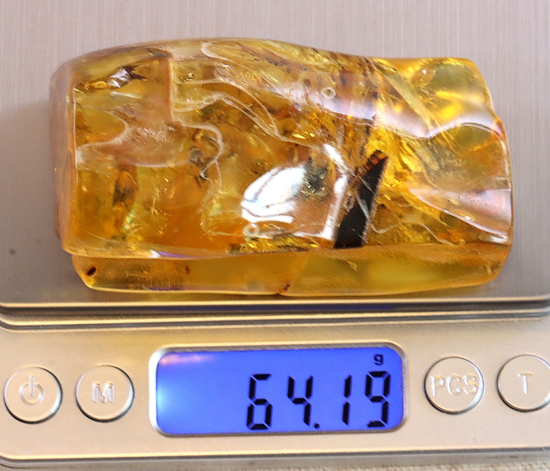 Unbelievable Large 64g Collector's Gem with a Certificate of Authenticity