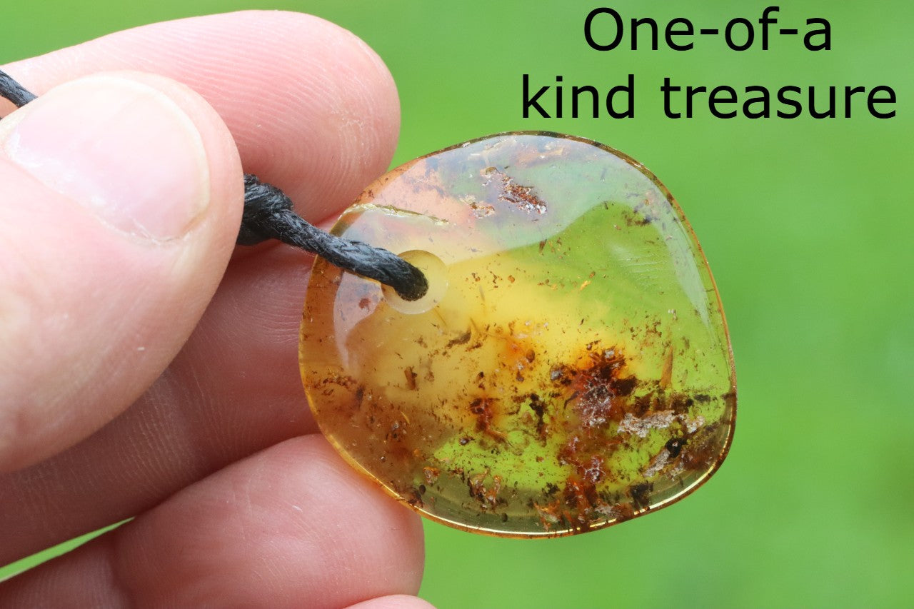 Natural Baltic Amber Amulet