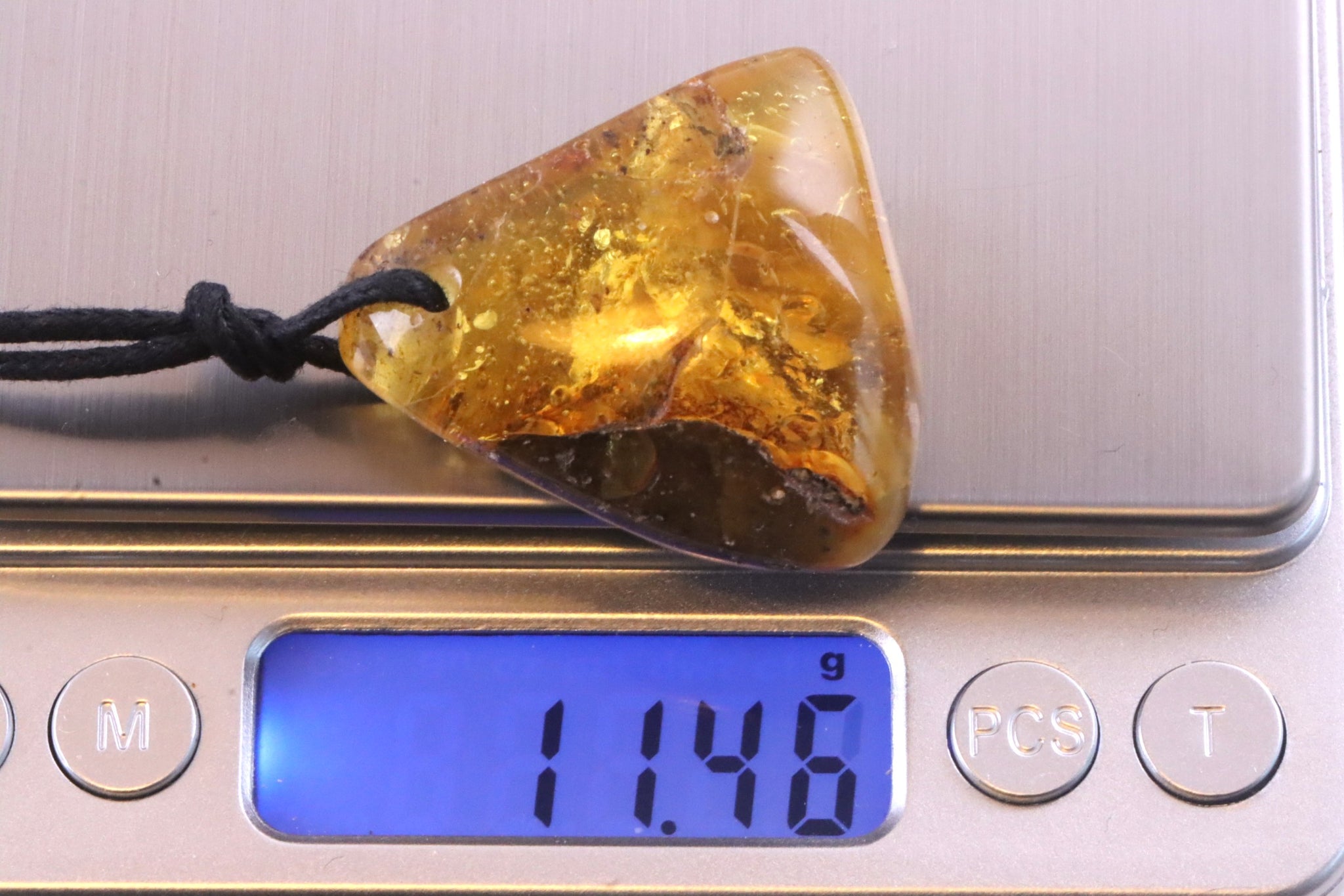 Handmade Baltic Amber Amulet Plus One FREE