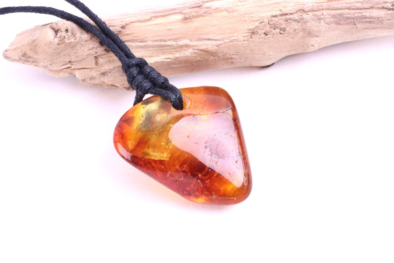 Natural Baltic Amber Amulet Pendant