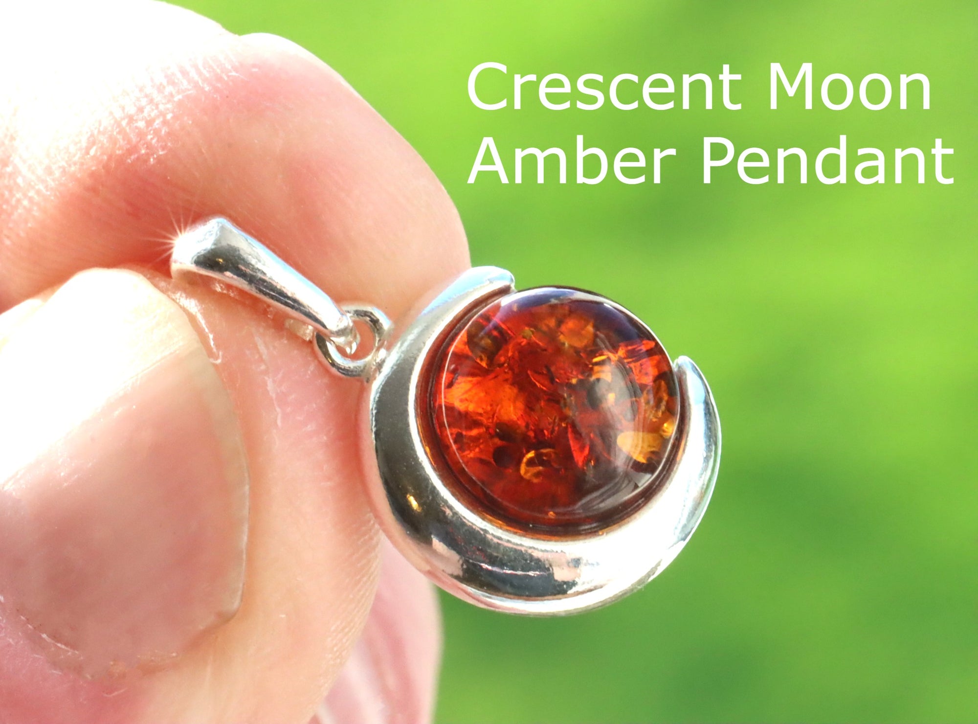 Crescent Moon Pendant