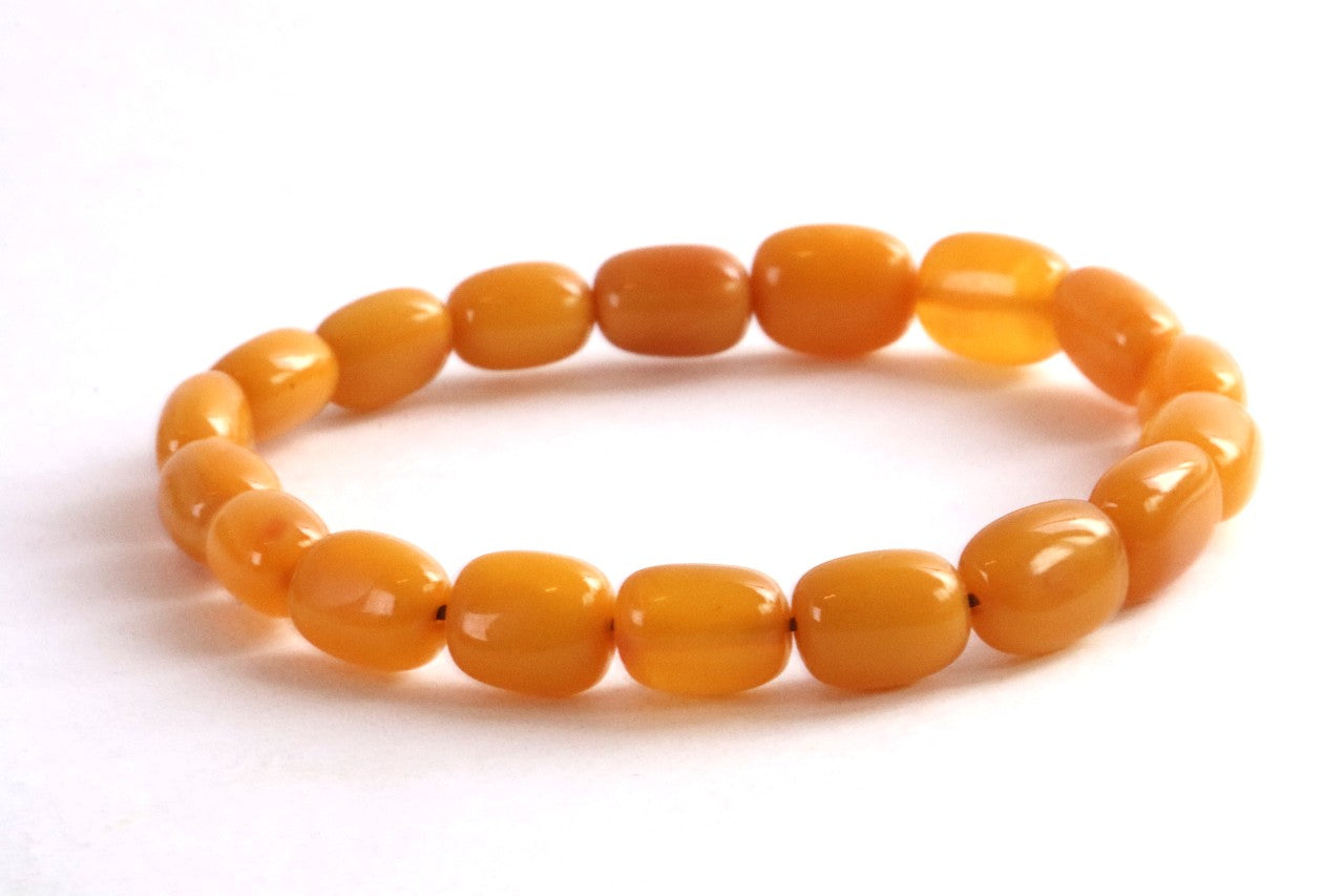 Beeswax Amber Bracelet