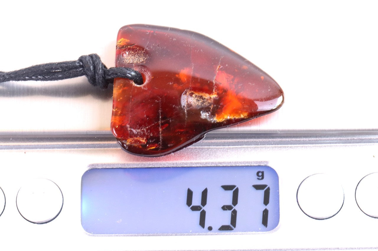 One-of-a-Kind Amber Amulet