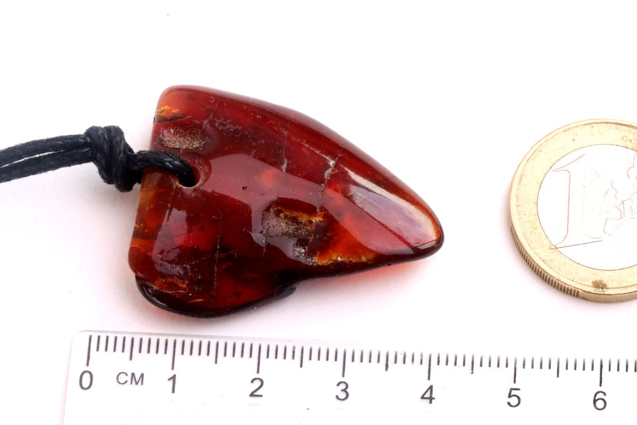 One-of-a-Kind Amber Amulet