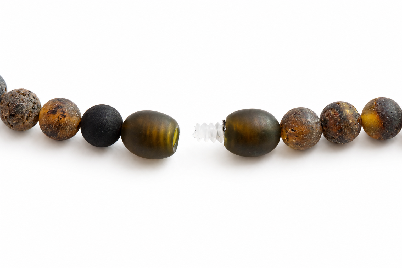 Dark Natural Amber Necklace