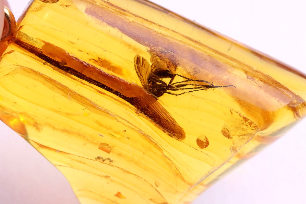 Gold Pendant with Inclusion