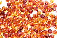 Genuine Honey Baltic Amber Beads 10g – Approx. 90 Drilled Baroque Beads 5mm