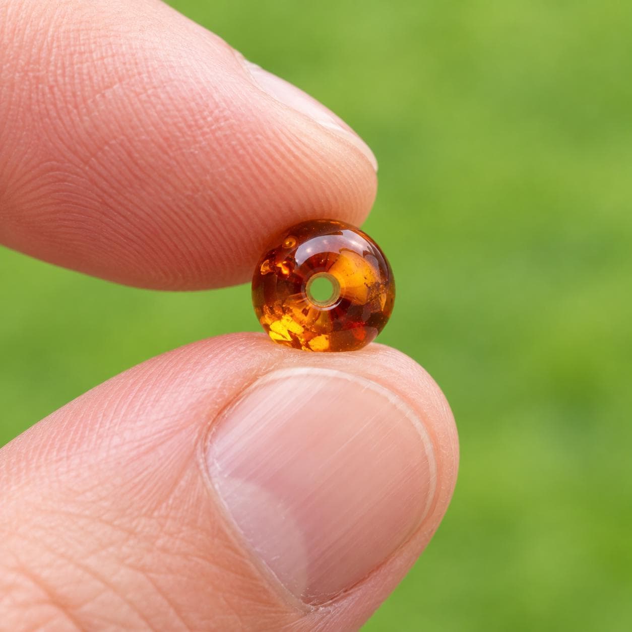 Genuine Honey Baltic Amber Beads 10g – Approx. 90 Drilled Baroque Beads 5mm