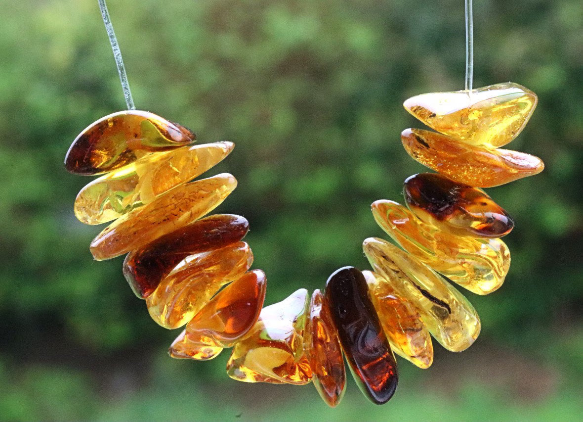 Special Offer – 15 Baltic Amber Beads for the Price of 10 – Amber Jewellery Making Supply