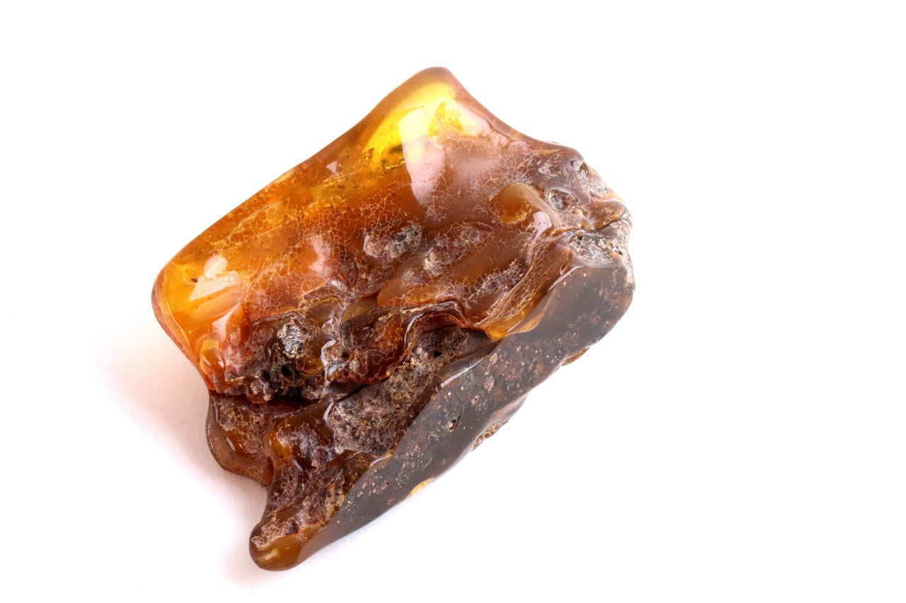 Unique Baltic Amber Stone | Natural Fossilised Amber  Resin Gem ~40 Million Years Old