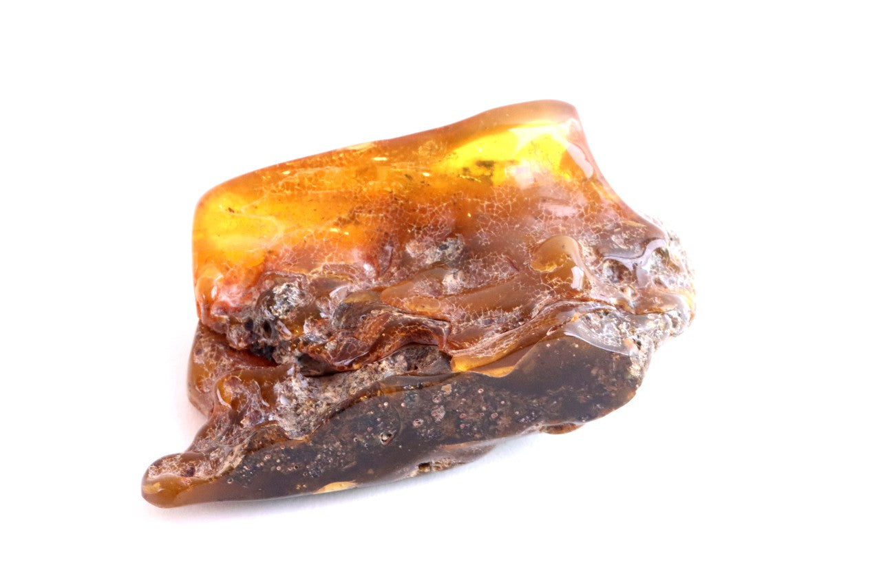 Unique Baltic Amber Stone | Natural Fossilised Amber  Resin Gem ~40 Million Years Old