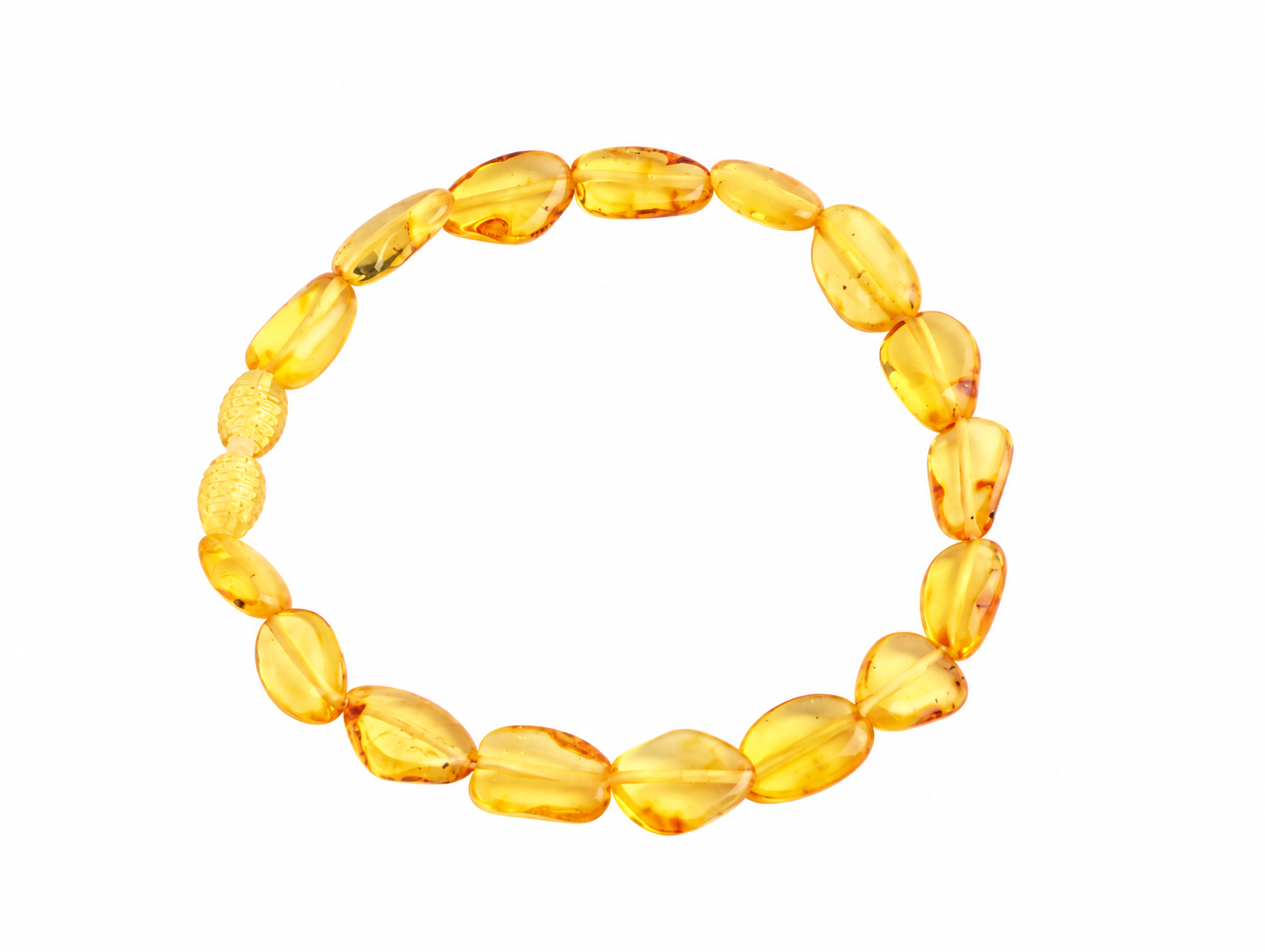 Quality Yellow Bead Anklet