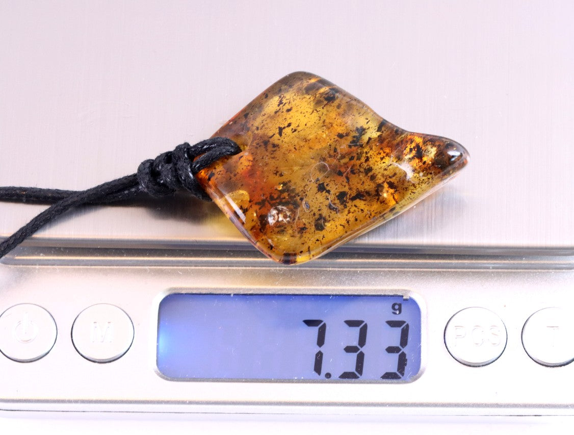 Healing Energy Natural Baltic Amber Amulet