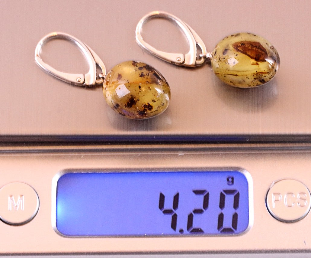 Natural Drop Earrings