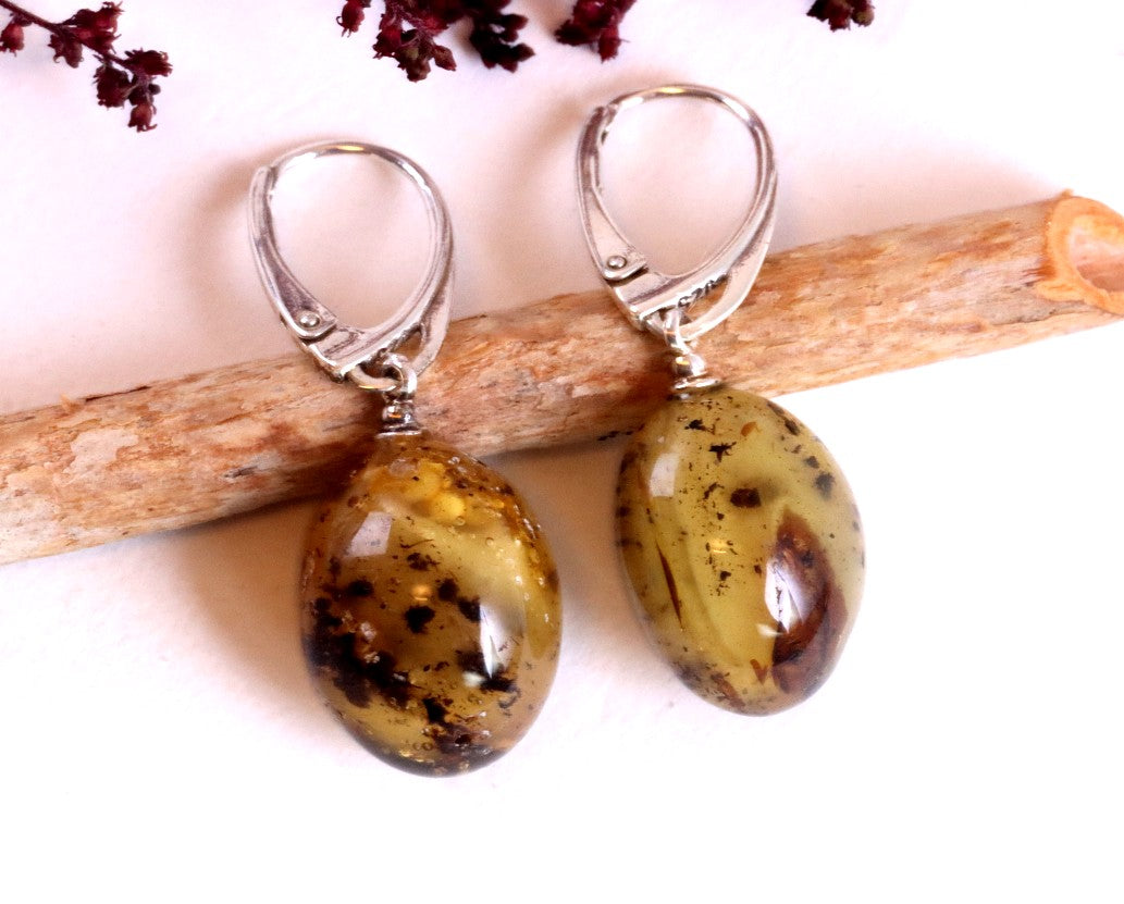 Natural Drop Earrings