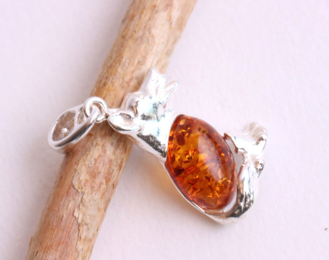 Sterling Silver Dog Pendant