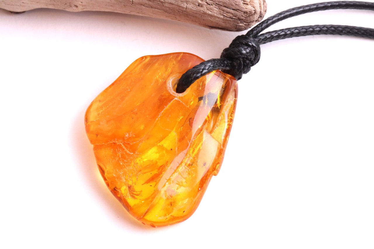 Insect in Baltic Amber Amulet Pendant