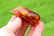 Hand-Polished Amber