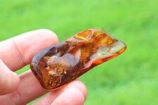Hand-Polished Amber