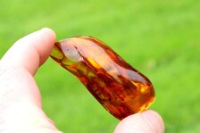 Hand-Polished Amber