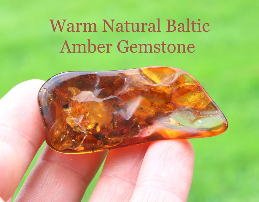 Hand-Polished Amber