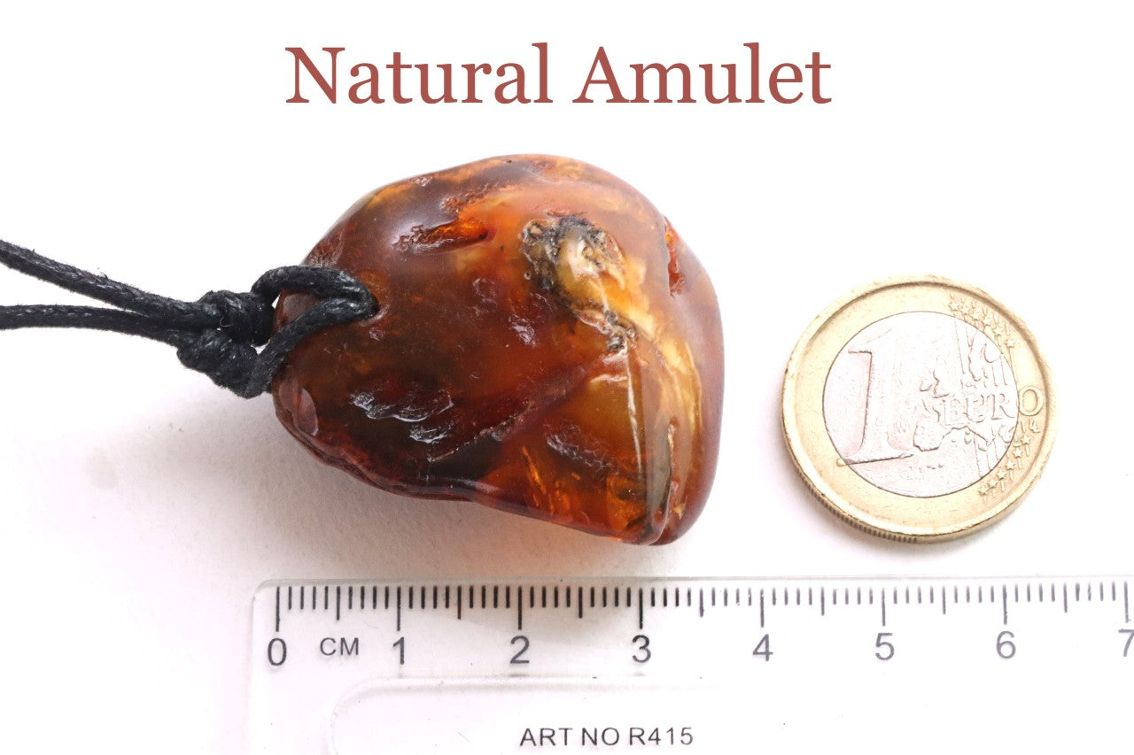 Natural Amber Amulet