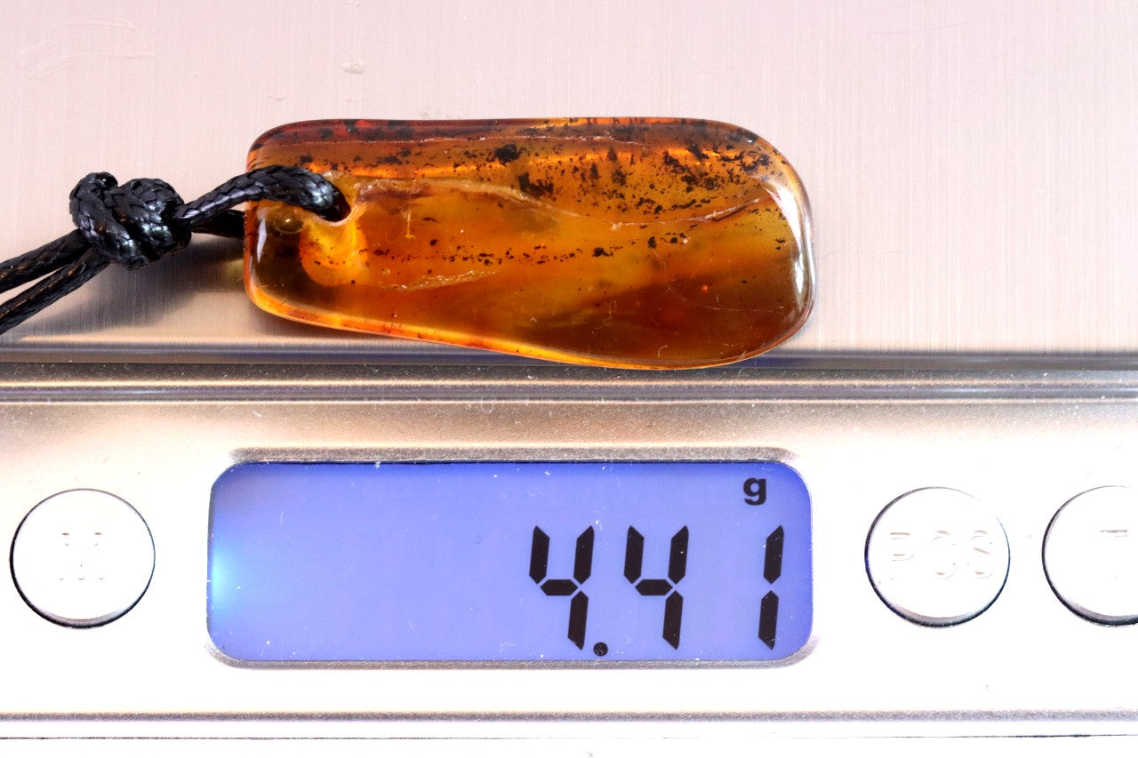 Natural Baltic Amber Amulet Pendant