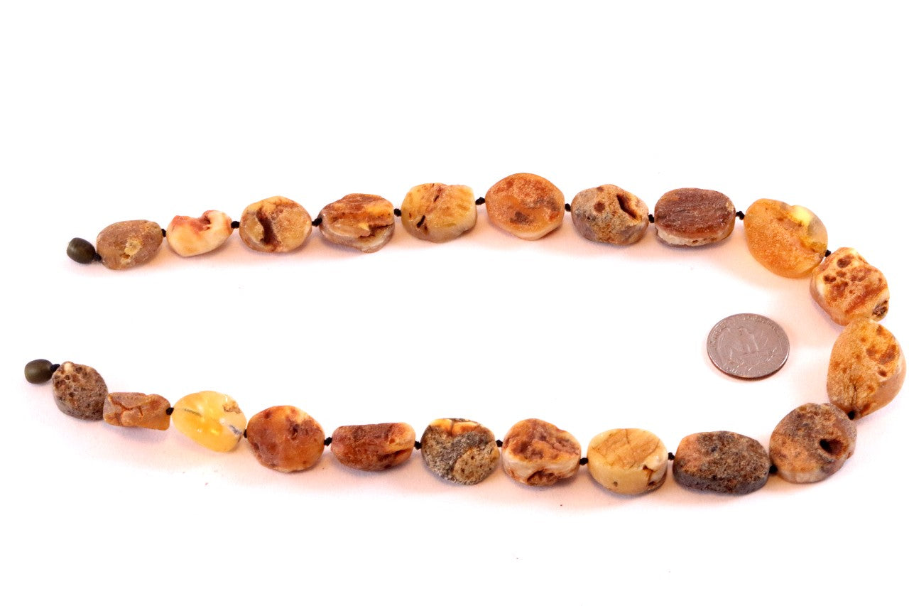 Large Natural Baltic Amber Necklace 56cm