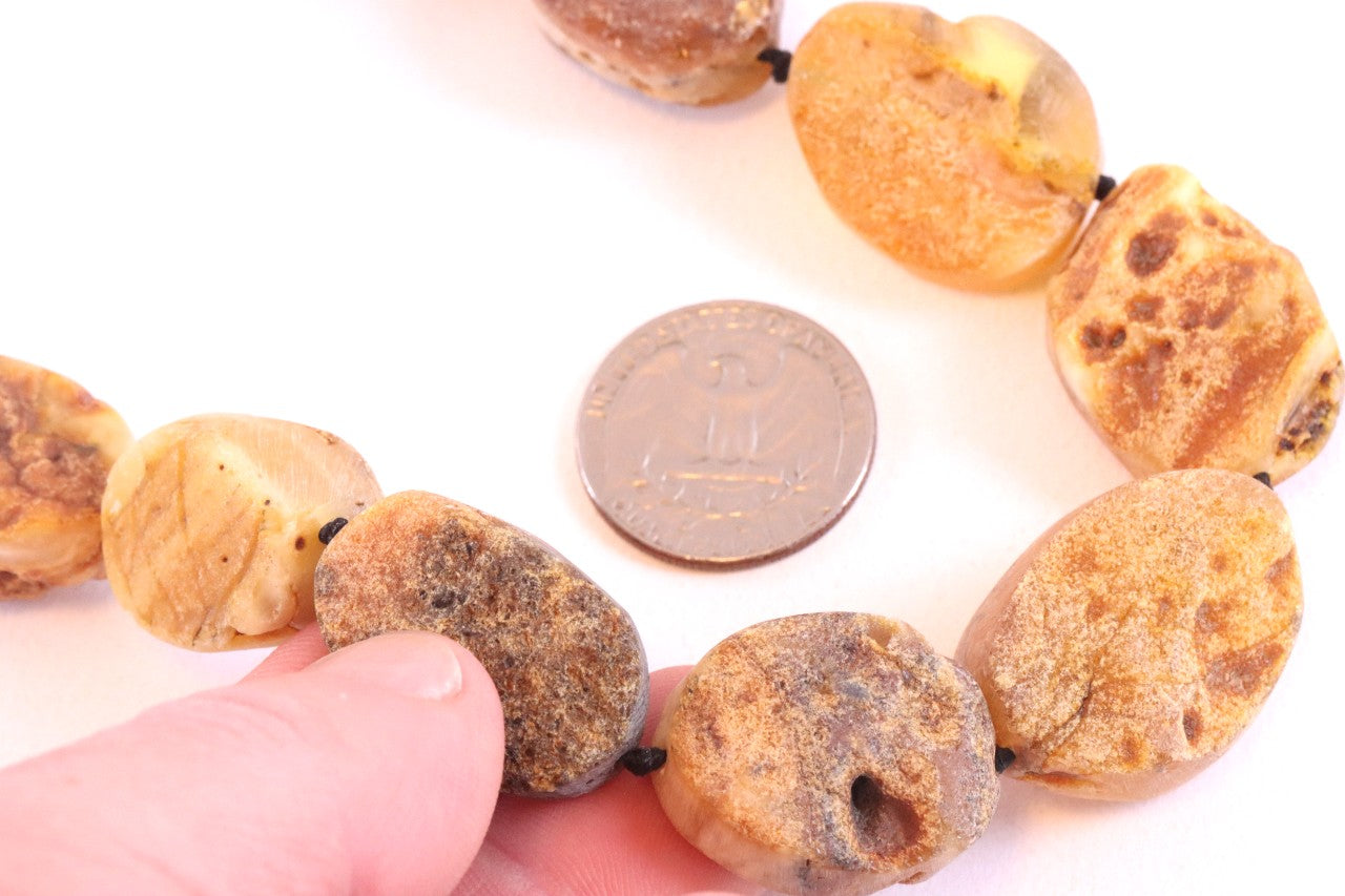 Large Natural Baltic Amber Necklace 56cm