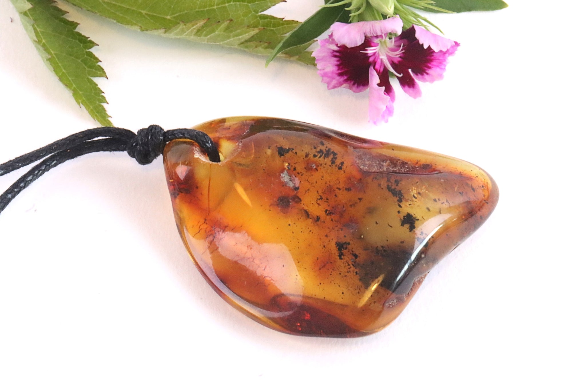 Natural Amber Amulet get One FREE