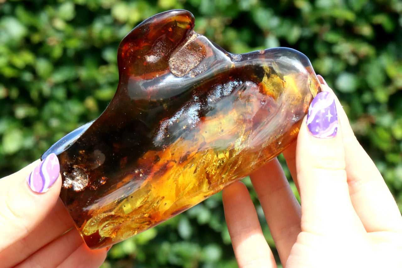 Unbelievable Large 127g Baltic Amber Collector's Gem