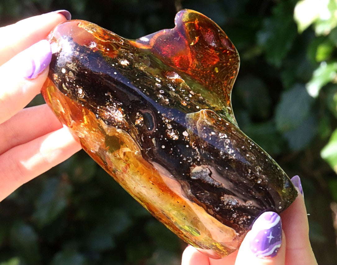 Unbelievable Large 127g Baltic Amber Collector's Gem