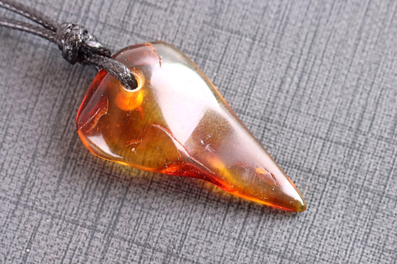Amber Amulet Pendant