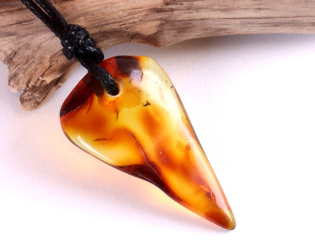 Amber Amulet Pendant