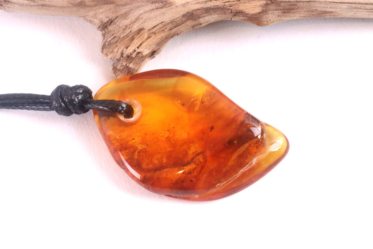 Fantastic Eco Natural Handmade Baltic Amber Amulet Pendant