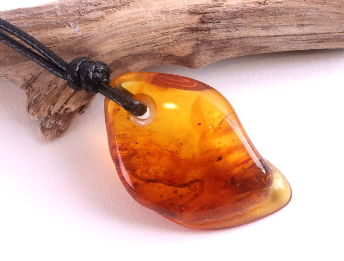 Fantastic Eco Natural Handmade Baltic Amber Amulet Pendant
