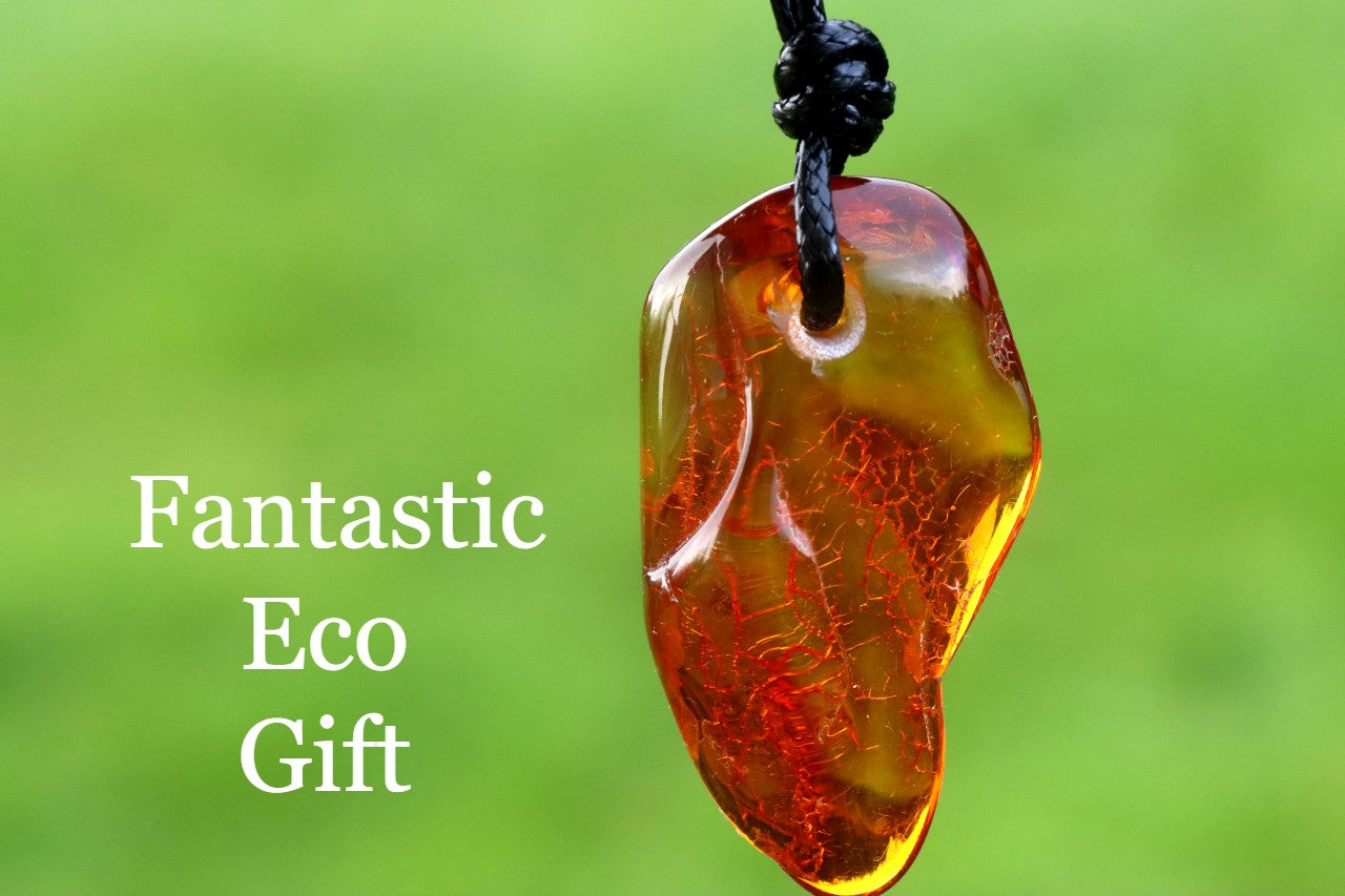 Natural Handmade Baltic Amber Amulet