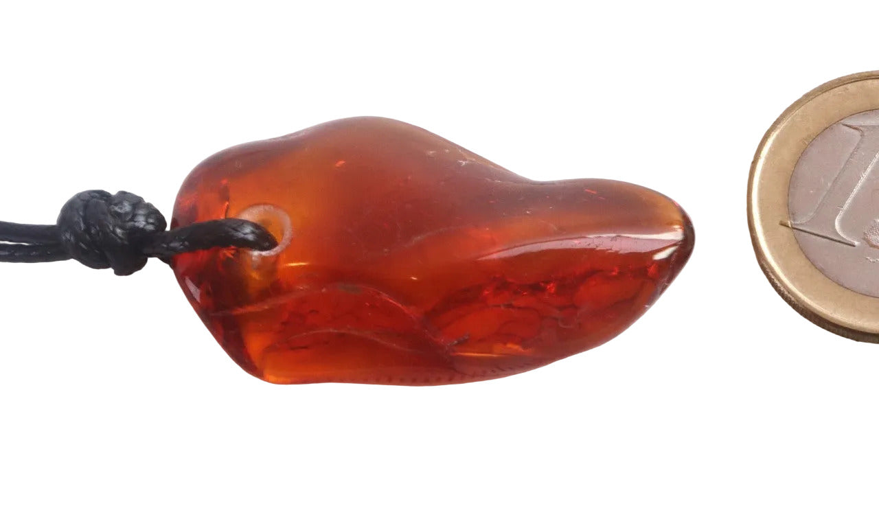 Natural Handmade Baltic Amber Amulet