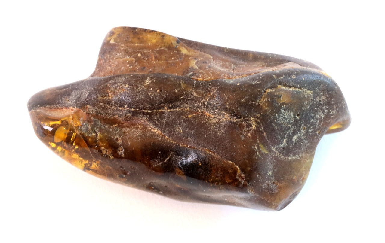 Grade AAA Baltic Amber Collector’s Gemstone, Large Fossil Resin Specimen