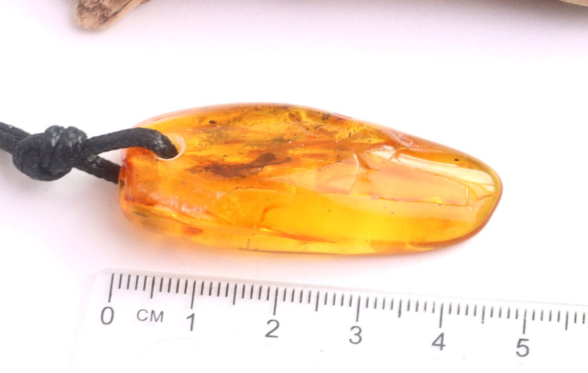 Natural Baltic Amber Amulet Pendant