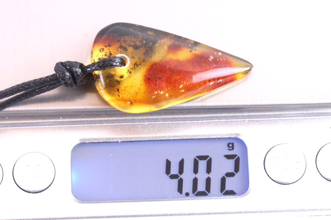 Handmade One-of-a-Kind Amber Amulet