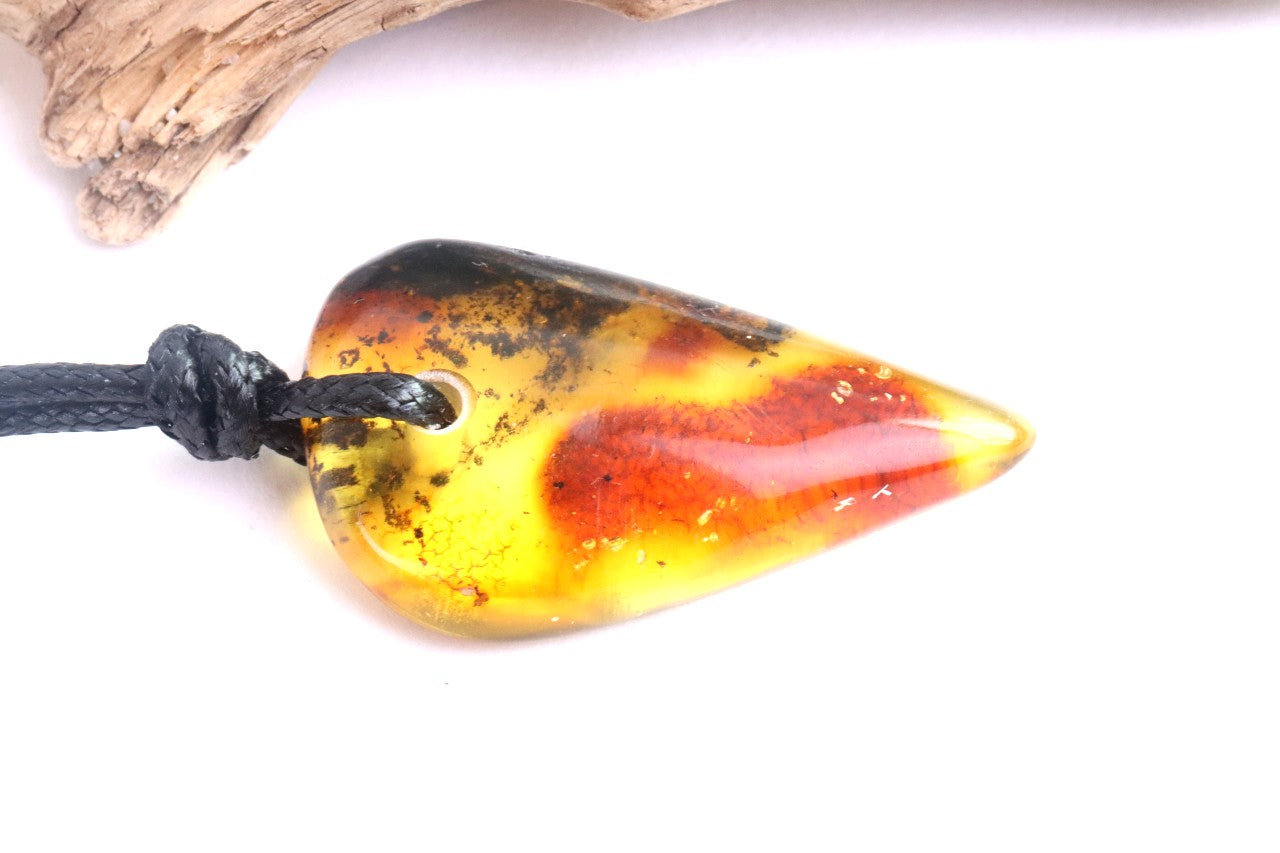 Handmade One-of-a-Kind Amber Amulet