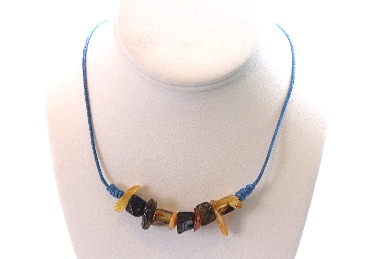 Handmade Baltic Amber Amulet Pendant