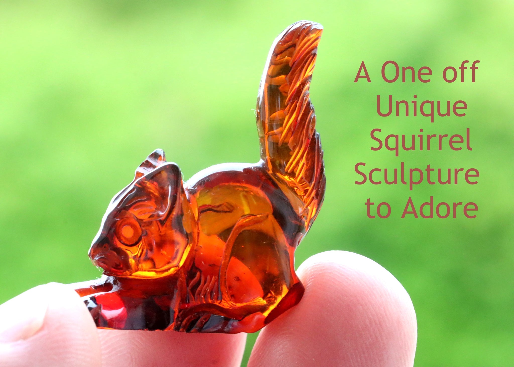 Squirrel Figurine Statuette