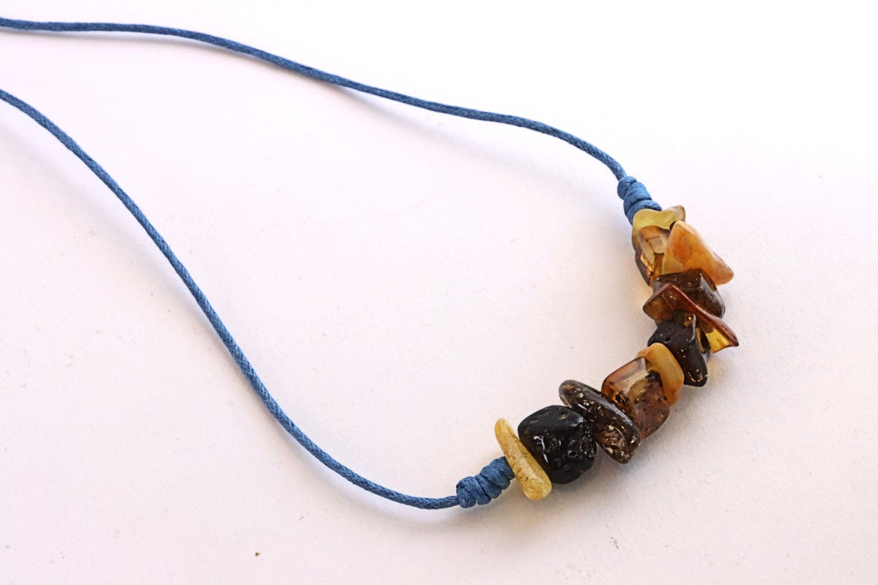 Handmade Baltic Amber Amulet Pendant