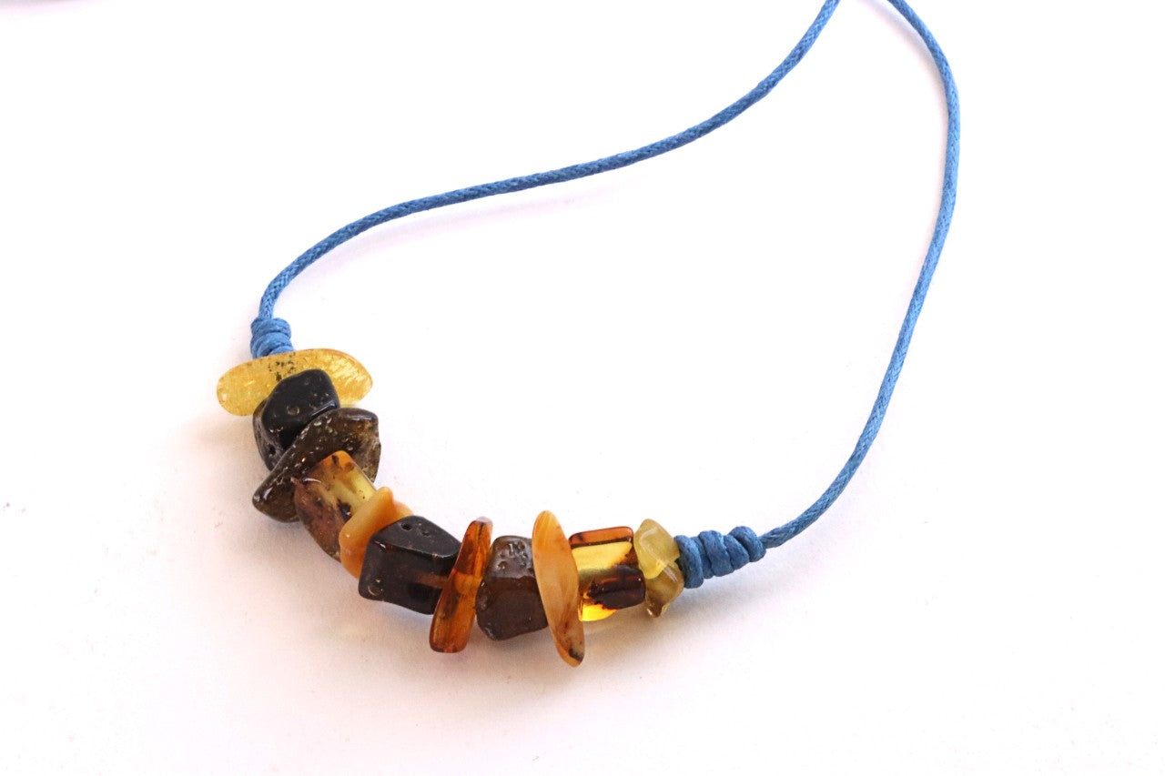 Handmade Baltic Amber Amulet Pendant