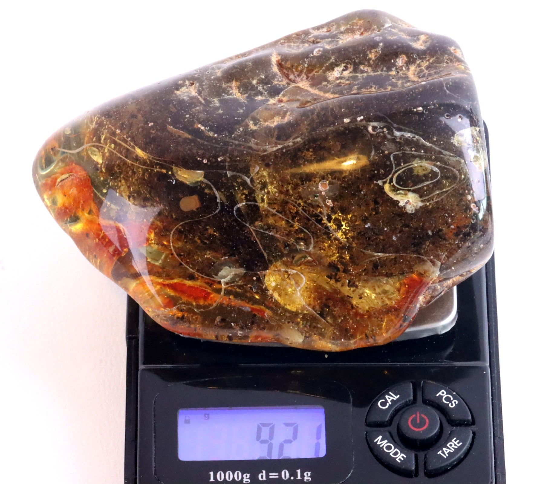 Unbelievable Large 92g Collector's gem with 100s of Air Bubbles