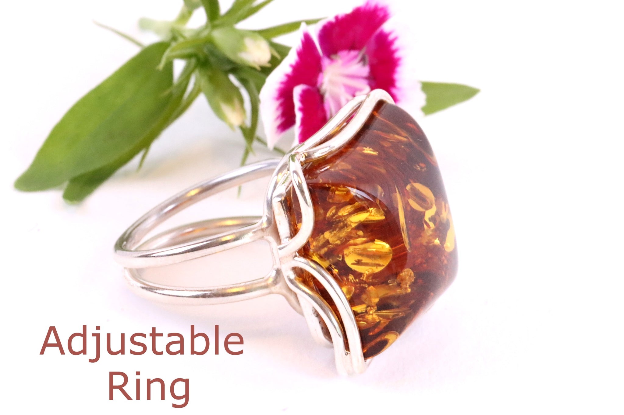 Honey Amber Ring
